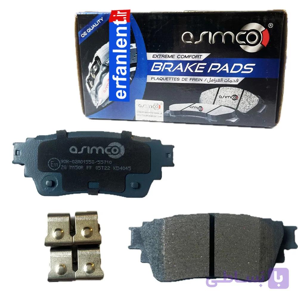 لنت ترمز عقب میتسوبیشی اوتلندر ترمز دستی برقی 2018 – 2017 - آسیمکو Asimco اصلی