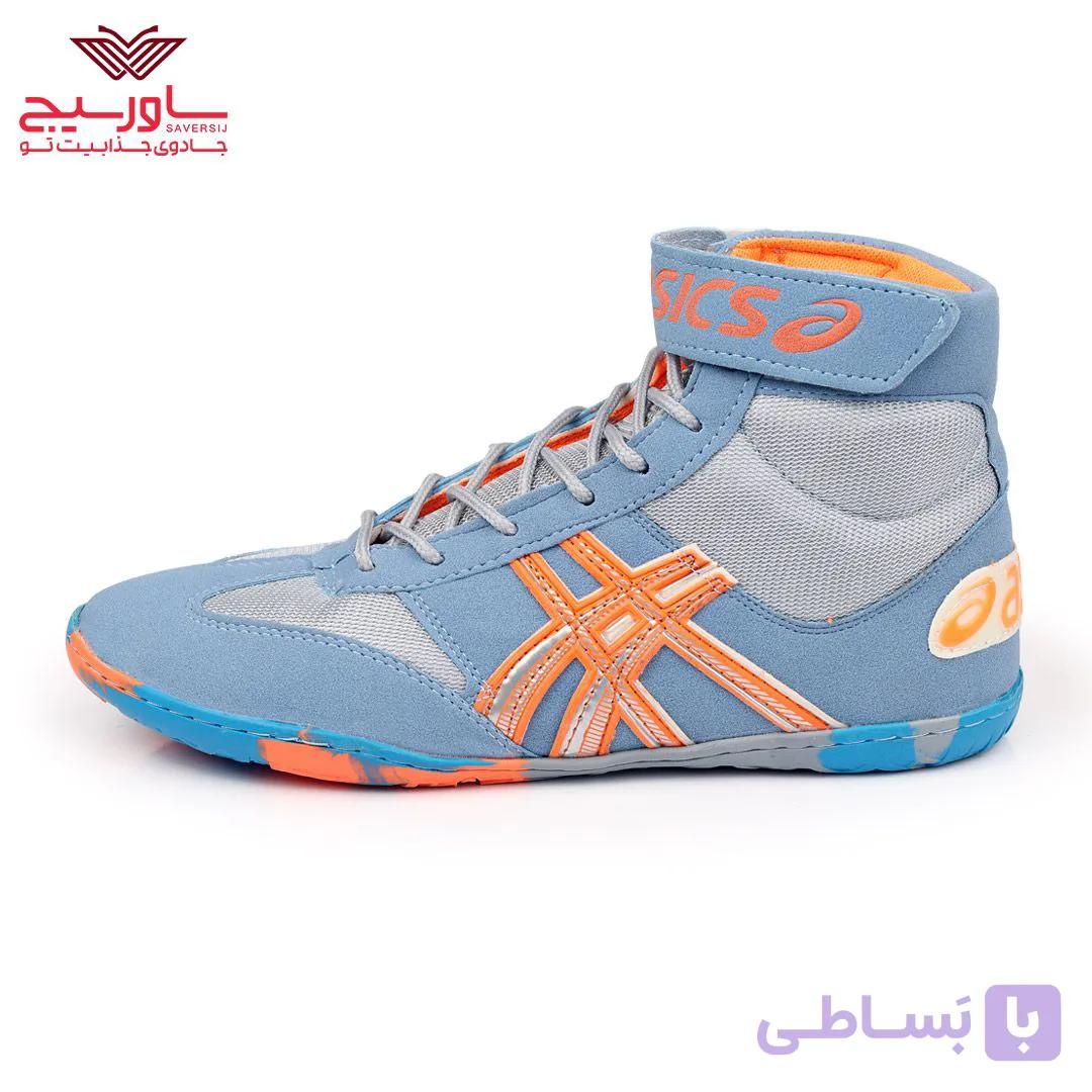 کفش کشتی Asics ساقدار — تصویر 1