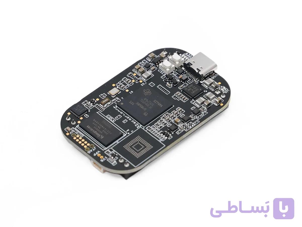 BeagleBoard PocketBeagle 2 با پردازنده 4 هسته‌ای Cortex-A53 تا 1.4GHz، تراشه AM6254، رم 512MB DDR4، GPU 3D و هدر توسعه 72 پین — تصویر 1
