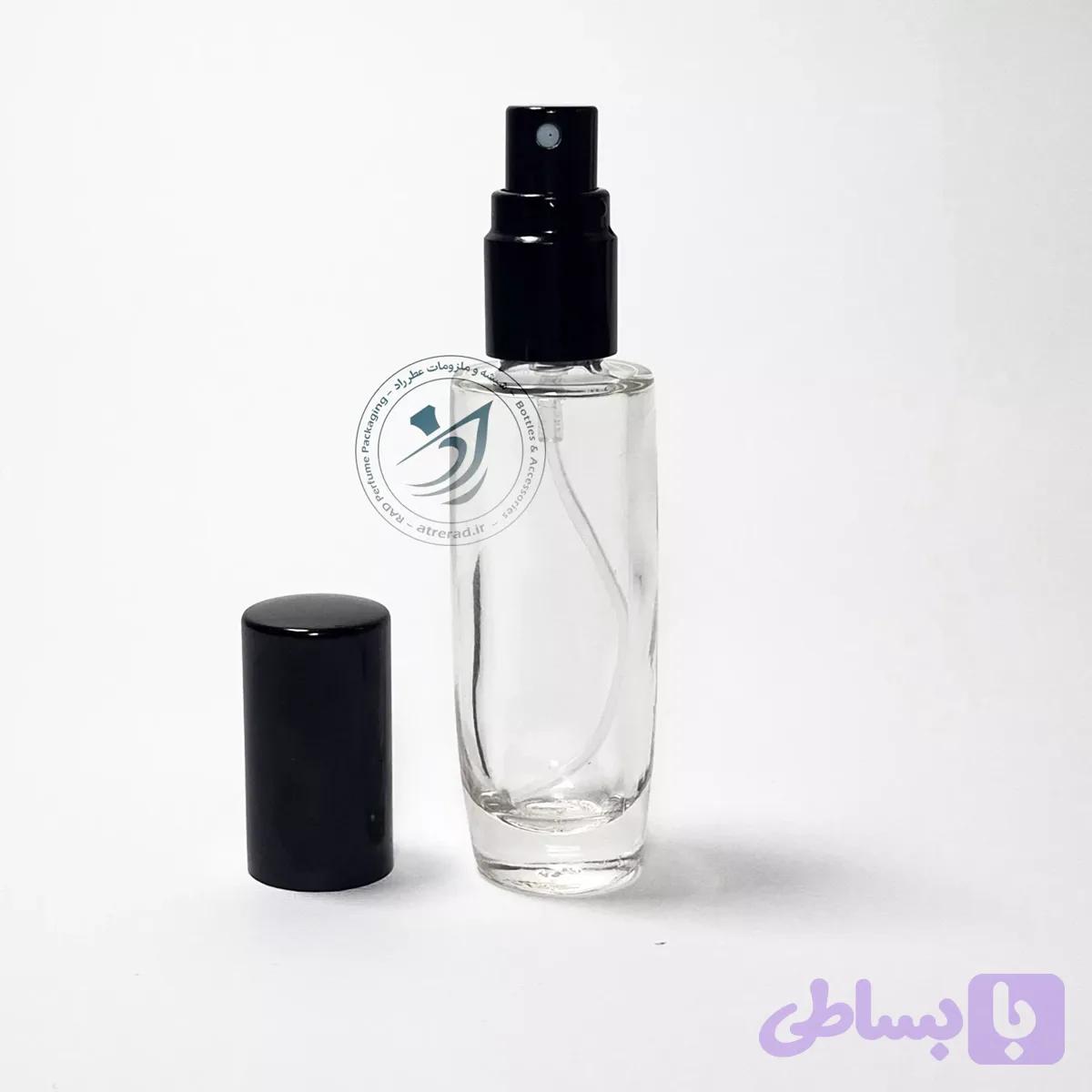 شیشه عطر 10 میل مشکی – (12 عددی) — تصویر 1