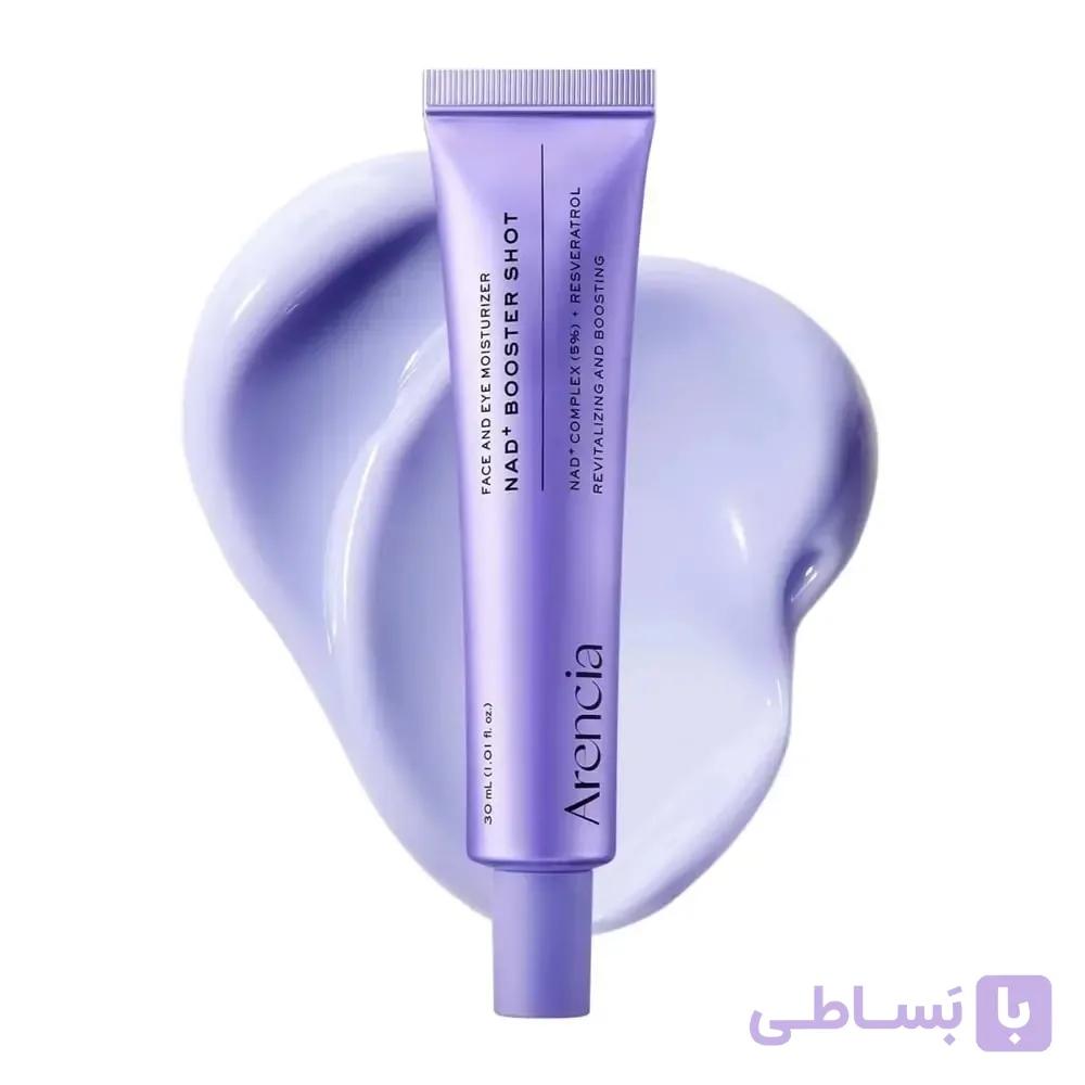 کرم بوستر شات جوانساز NAD+ و رزوراترول ارنسیا (صورت و دور چشم) – ۳۰ میلی لیتر