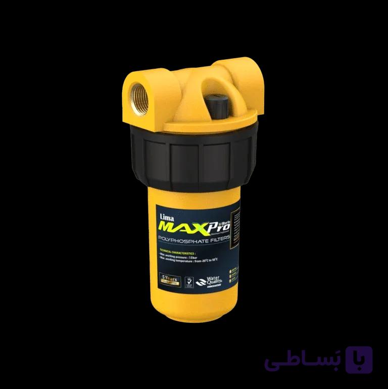 فیلتر پلی‌فسفات فیلبرتو مدل لیما مکس پرو | فیلتر ضد رسوب قوی برای پکیج و آب گرم — تصویر 1