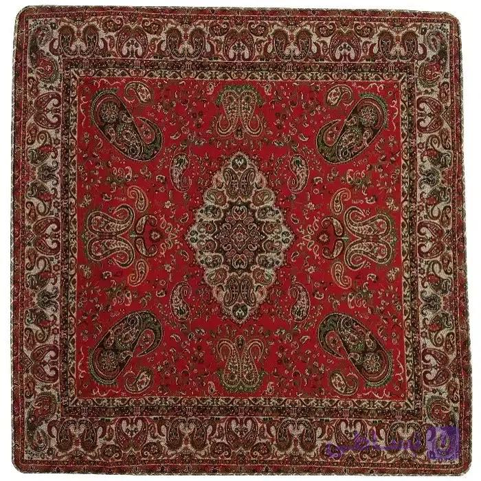 کاور کوسن ترمه ابریشم طرح داریوش کد 3