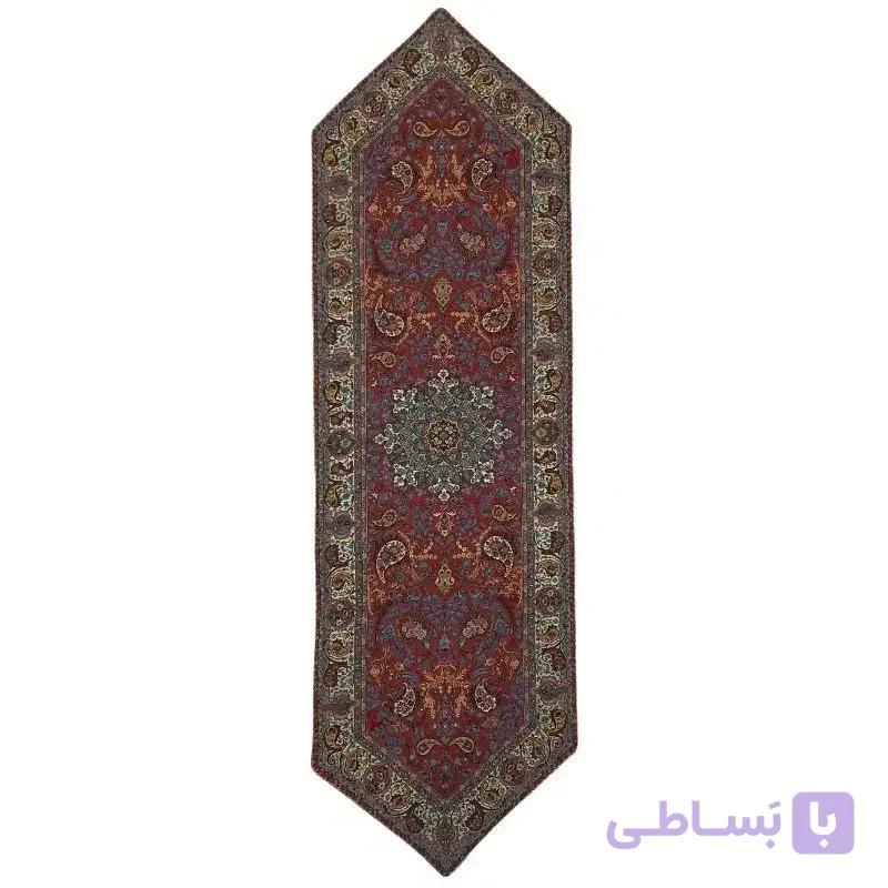 رانر ترمه ابریشم طرح هشت بهشت کد 3
