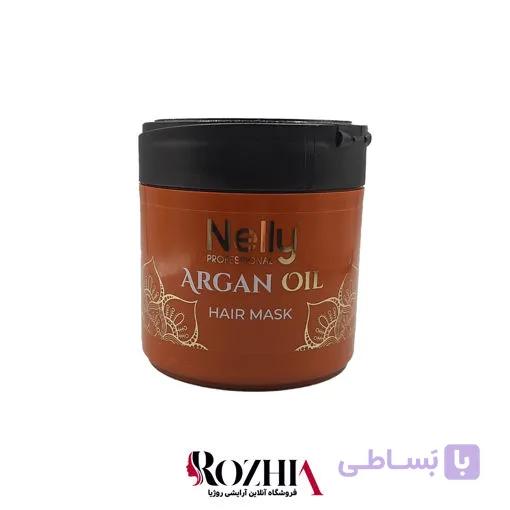 ماسک مو ترمیم کننده و آبرسان آرگان نلی