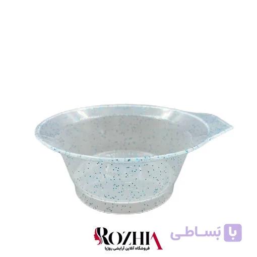 کاسه رنگ مو شفاف اکلیلی