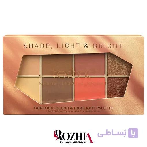 پالت کانتور ، رژگونه و هایلایتر تکنیک