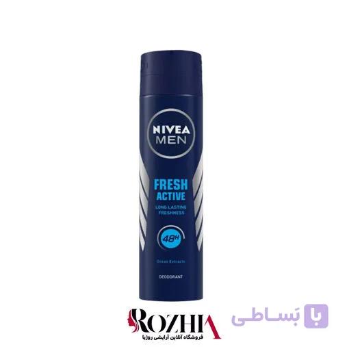 اسپری ضد تعریق مردانه Fresh Active نیوا