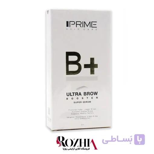 سرم تقویت کننده ابرو پریم PRIME مدل اولترا براو بوستر سوپر سرم Ultra Brow Booster Super Serum حجم 5 میلی لیتر