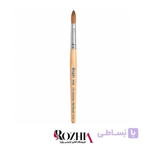 قلم موی کاشت ناخن اشکی گراف Graph سایز 8 با الیاف طبیعی سمور
