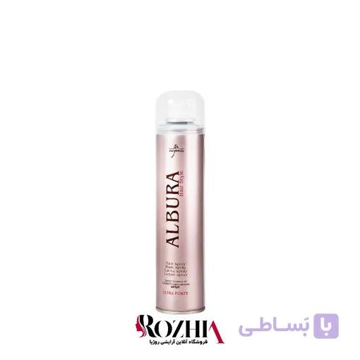 چسب مو آلبورا مدل Ultra Forte حجم 250 میلی لیتر