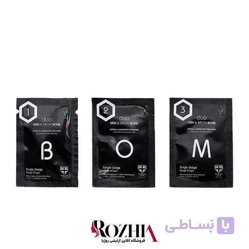 مواد لیفت مژه لش بمب BOMB