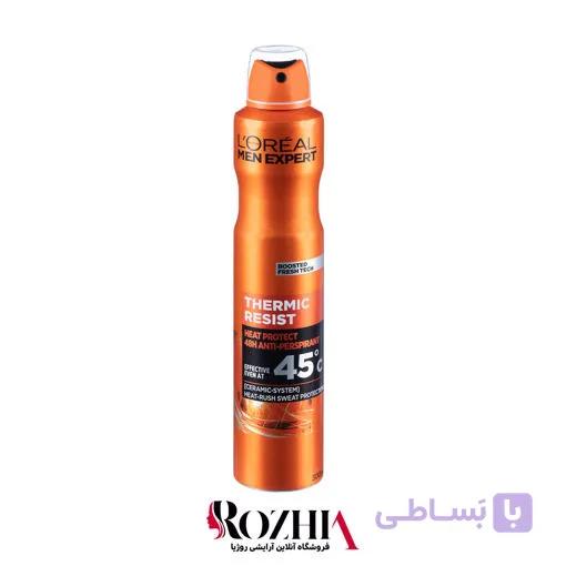 اسپری ضد تعریق مردانه 48 ساعته Thermic Resist لورال — تصویر 1
