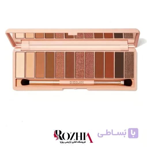 پالت سایه چشم 12 رنگ شیگلم مدل BURGUNDY — تصویر 1