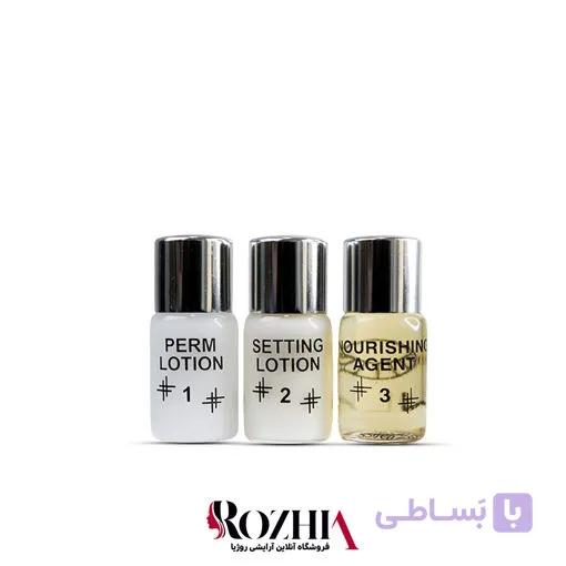 مواد لیفت مژه و ابرو سری شیشه بی رنگ دالیزلش