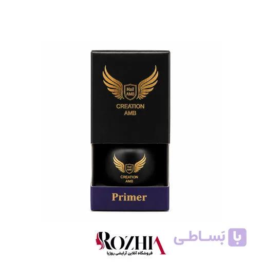 پرایمر اسیدی کاشت ناخن کریشن Creation AMB مدل سوپر پرایمر حجم 15 میلی لیتر