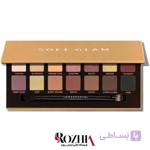 پالت سایه 14 رنگ Soft Glam آناستازیا — تصویر 1
