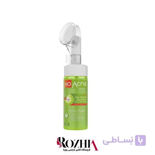 فوم شستشوی براش دار ضدجوش پوست چرب عصاره درخت چای نو آکنه — تصویر 1