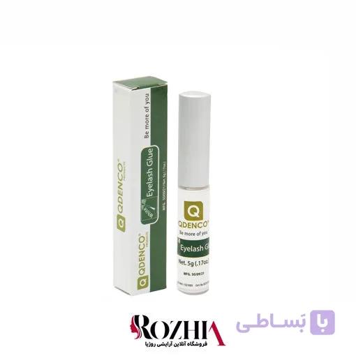 چسب کاشت مژه موقت سفید ( بی رنگ ) کیودنکو QDENCO