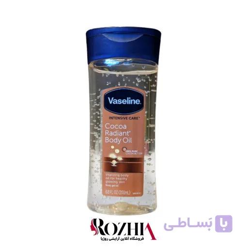 روغن بدن cocoa radiant وازلین — تصویر 1