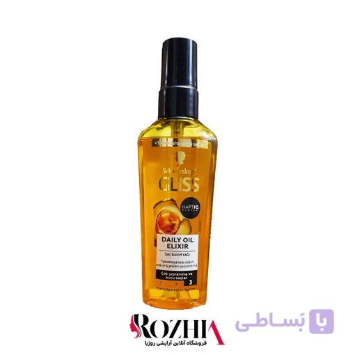 روغن آرگان ترمیم کننده مو گلیس