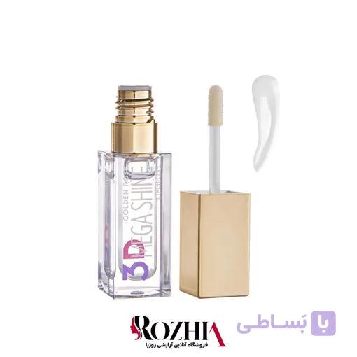 رژ لب مایع حجم دهنده مگاشاین Mega Shine گلدن رز — تصویر 1