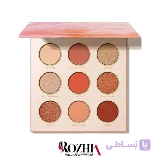 پالت سایه شیگلم مدل Rose code