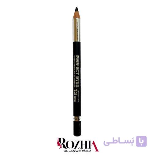 مداد چشم چوبی ضد آب Perfect Eyes جی سی ام