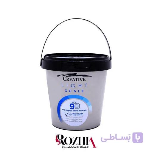 پودر دکلره سفید لایت اسکایل کریتیو 500گرم