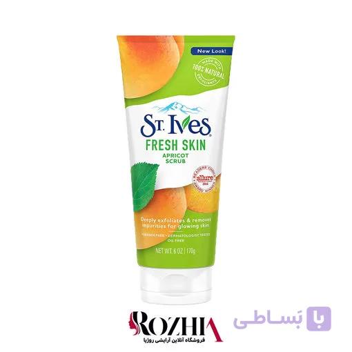 اسکراب ضد جوش زردآلو سینت ایوز  170 گرم
