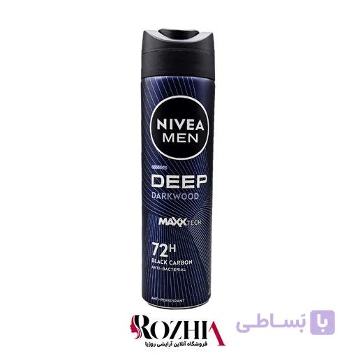 اسپری ضد تعریق مردانه DEEP DARKWOOD نیوا — تصویر 1