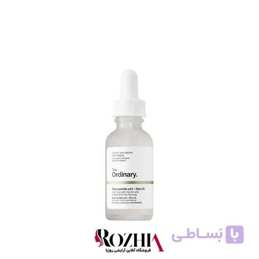سرم نیاسینامید اسید 10% و زینک 1% اوردینری — تصویر 1