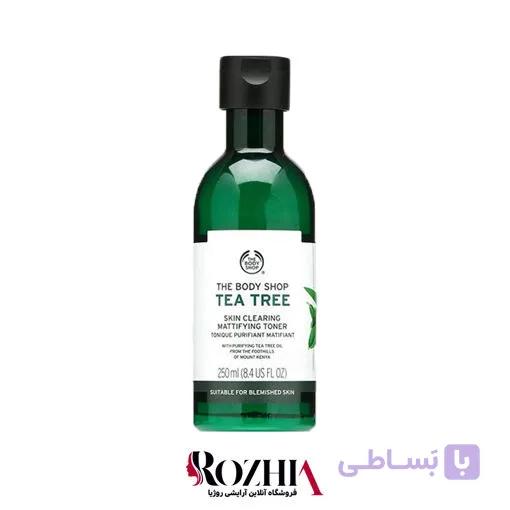 تونر مات کننده پوست Tea Tree بادی شاپ