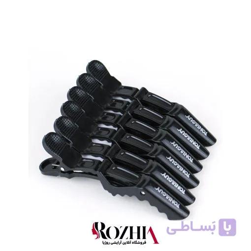 گیره تقسیم مو سوسماری 6 عددی تونی اند گای
