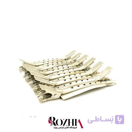 پک کلیپس فلزی تقسیم بندی مو 12 عددی