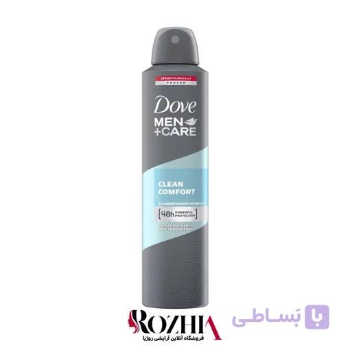 اسپری ضد تعریق آقایان CLEAN COMFORT داو — تصویر 1
