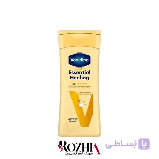 لوسیون بدن وازلین 200میل مدل Essential Healing