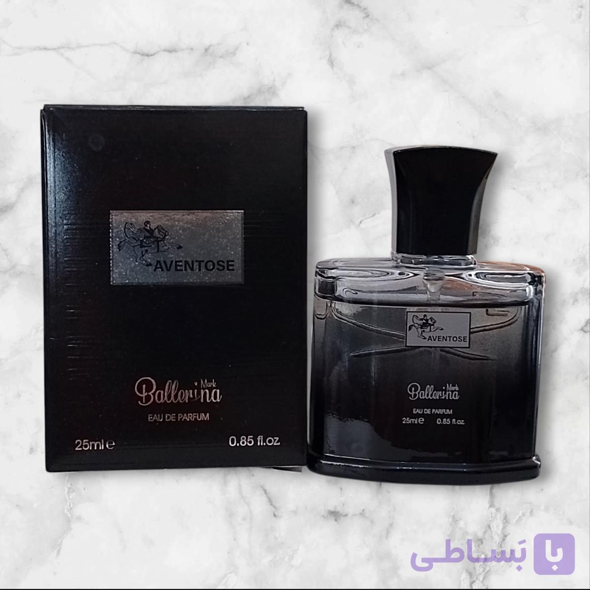 ادکلن جیبی مردانه بالرینا مارک مدل اونتوس Aventose حجم 25 میلی لیتر