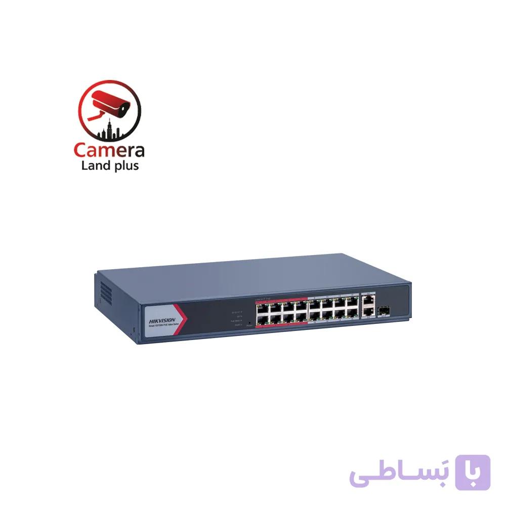 سوییچ 18 پورت POE هایک ویژن مدل DS-3E1318P-EI/M — تصویر 1