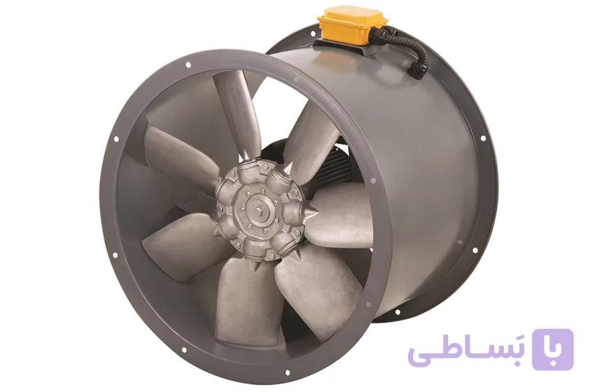 فن آکسیال سیلندری سه فاز دمنده DASP-WN180-4T-1000-24DEG — تصویر 1