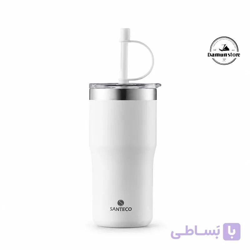 ماگ نی دار دو جداره 500 میلی لیتر سانتکو مدل SANTECO Trosa 500ml (قسطی اسنپ پی) — تصویر 1