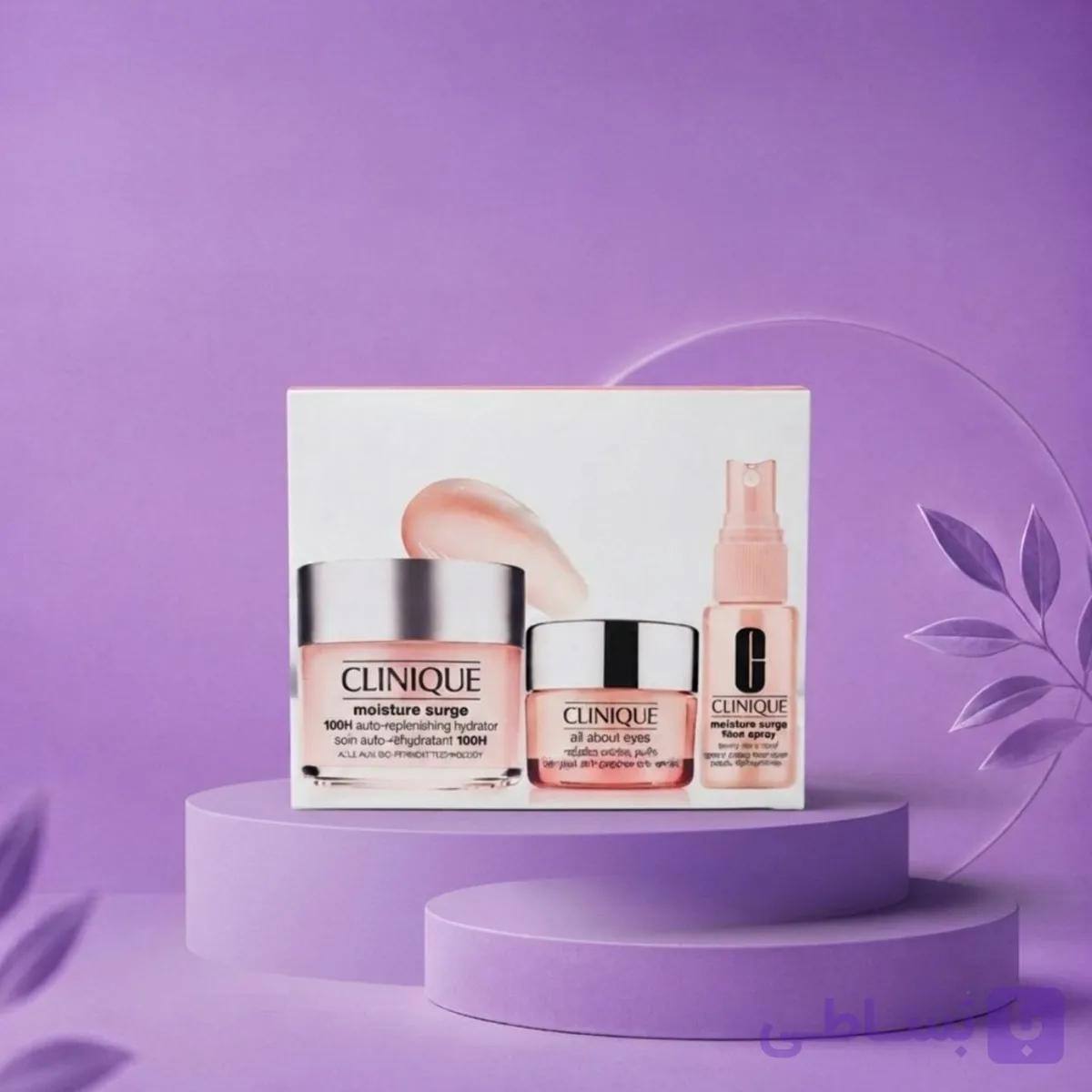 پک مراقبت از پوست کلینیک مدل Moisture Surge Kit