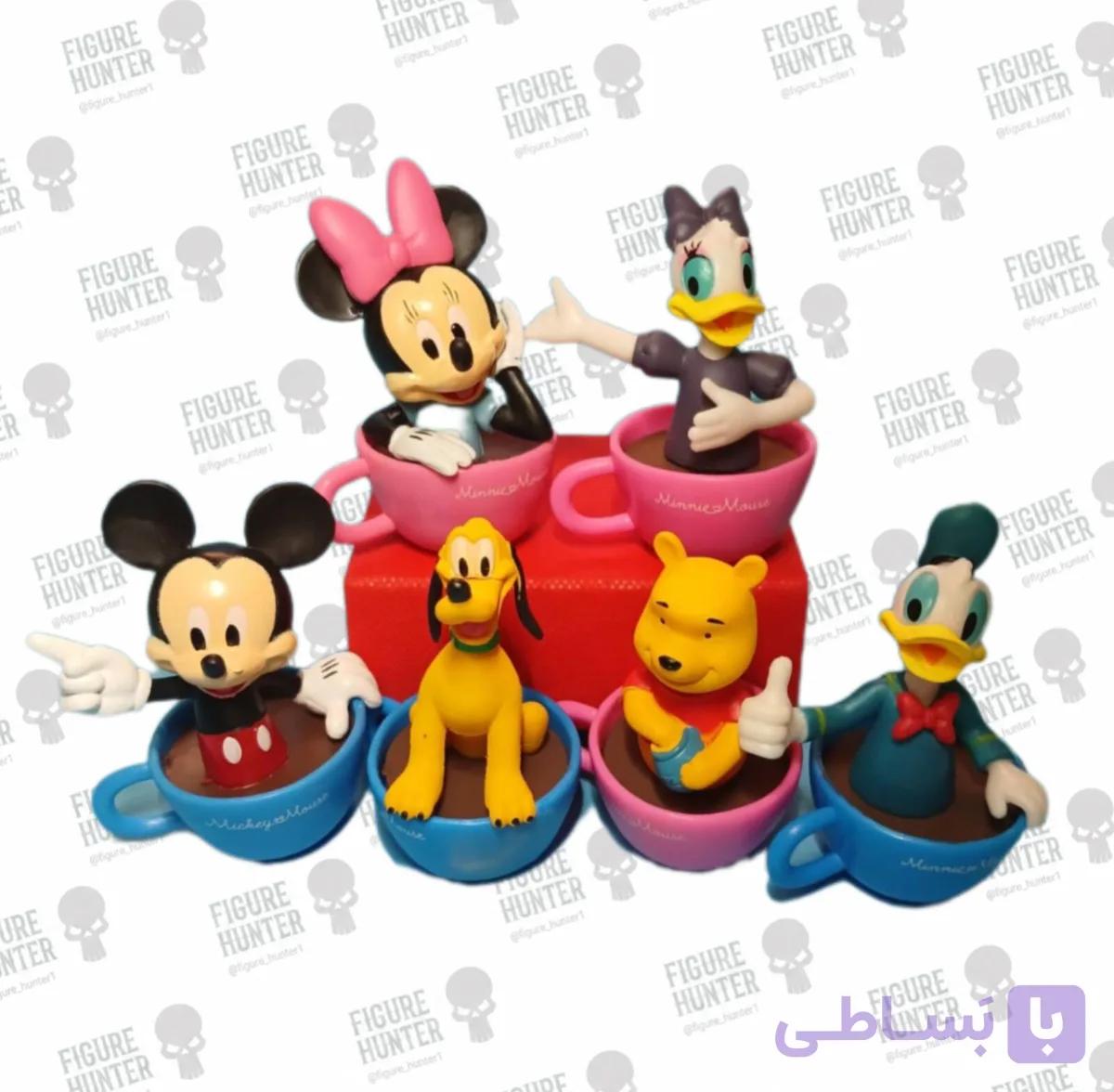ست فیگور میکی موس فنجونی و دوستان برند Disney — تصویر 1