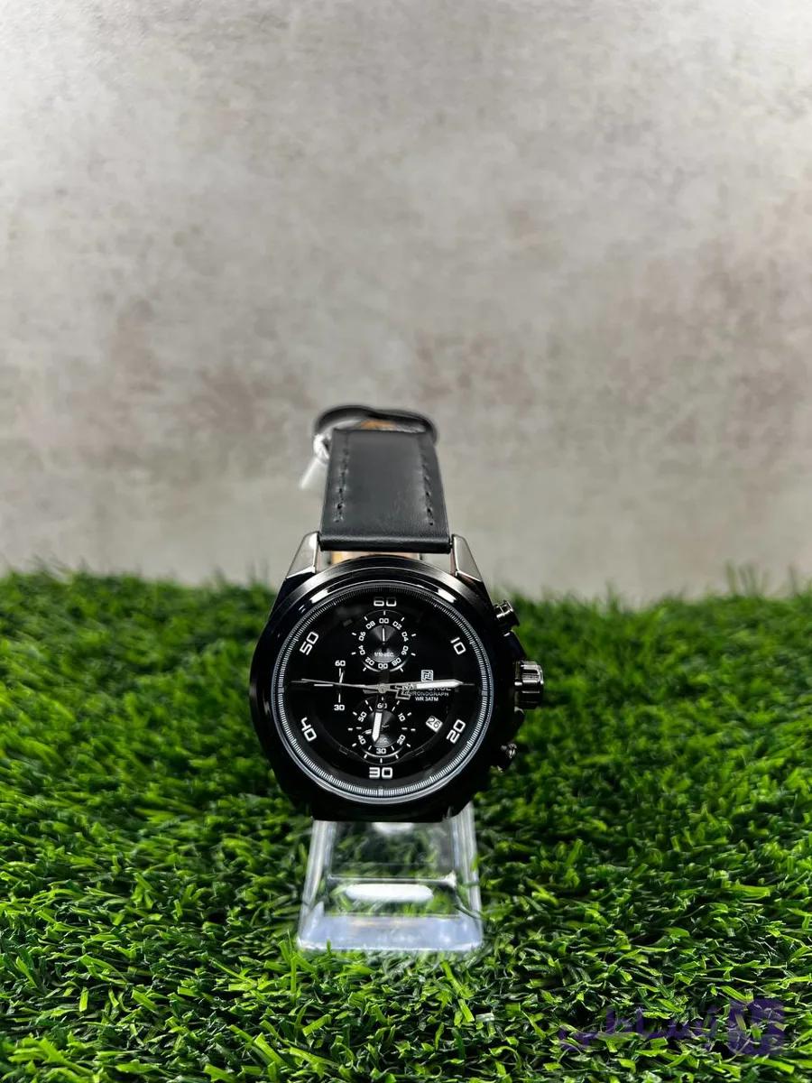 ساعت مردانه naviforce شماره مدلnf8075 جنس بند چرم اصل