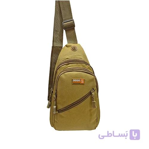 کیف دوشی کراس‌ بادی برزنتی طرح خاکی — تصویر 1