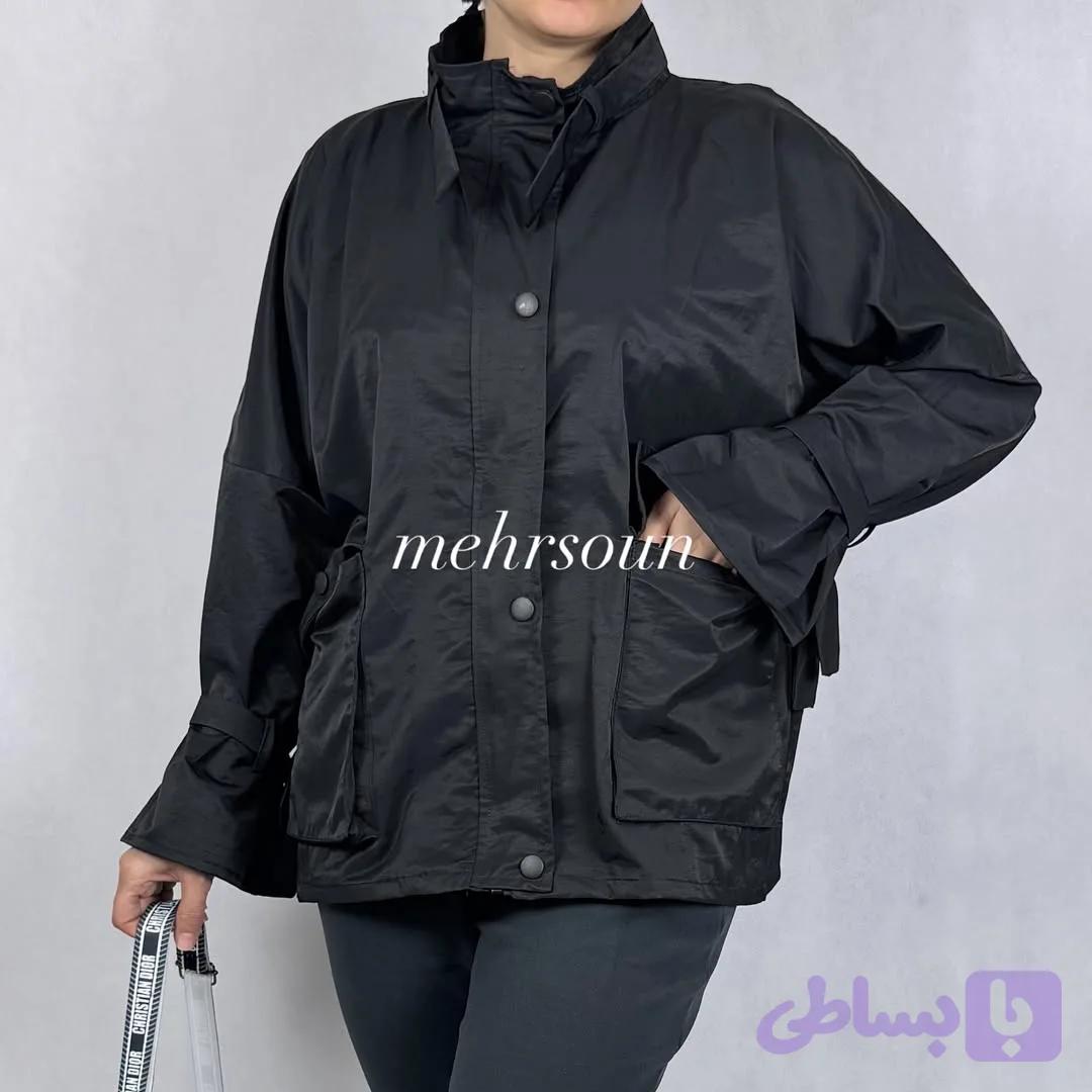 بارونی زنانه کوتاه ضد آب