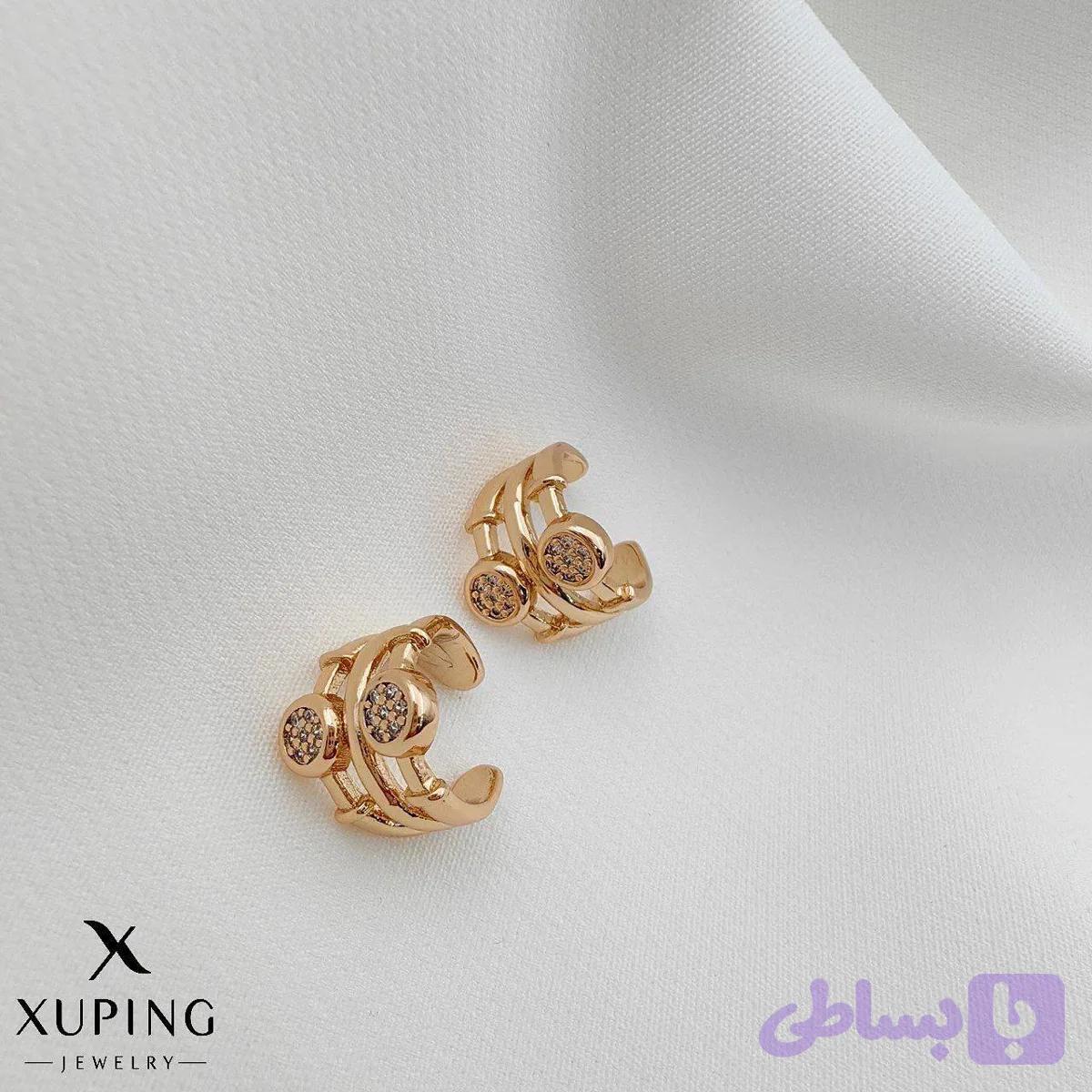 گوشواره ایرکاف بدون نیاز به سوراخ برند ژوپینگ کد ۱۵۱