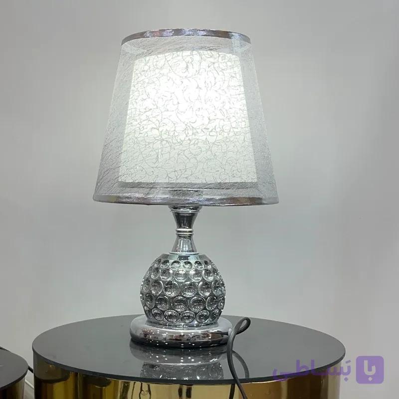 آباژور رومیزی وارداتی دارای دوچراغ دوشید