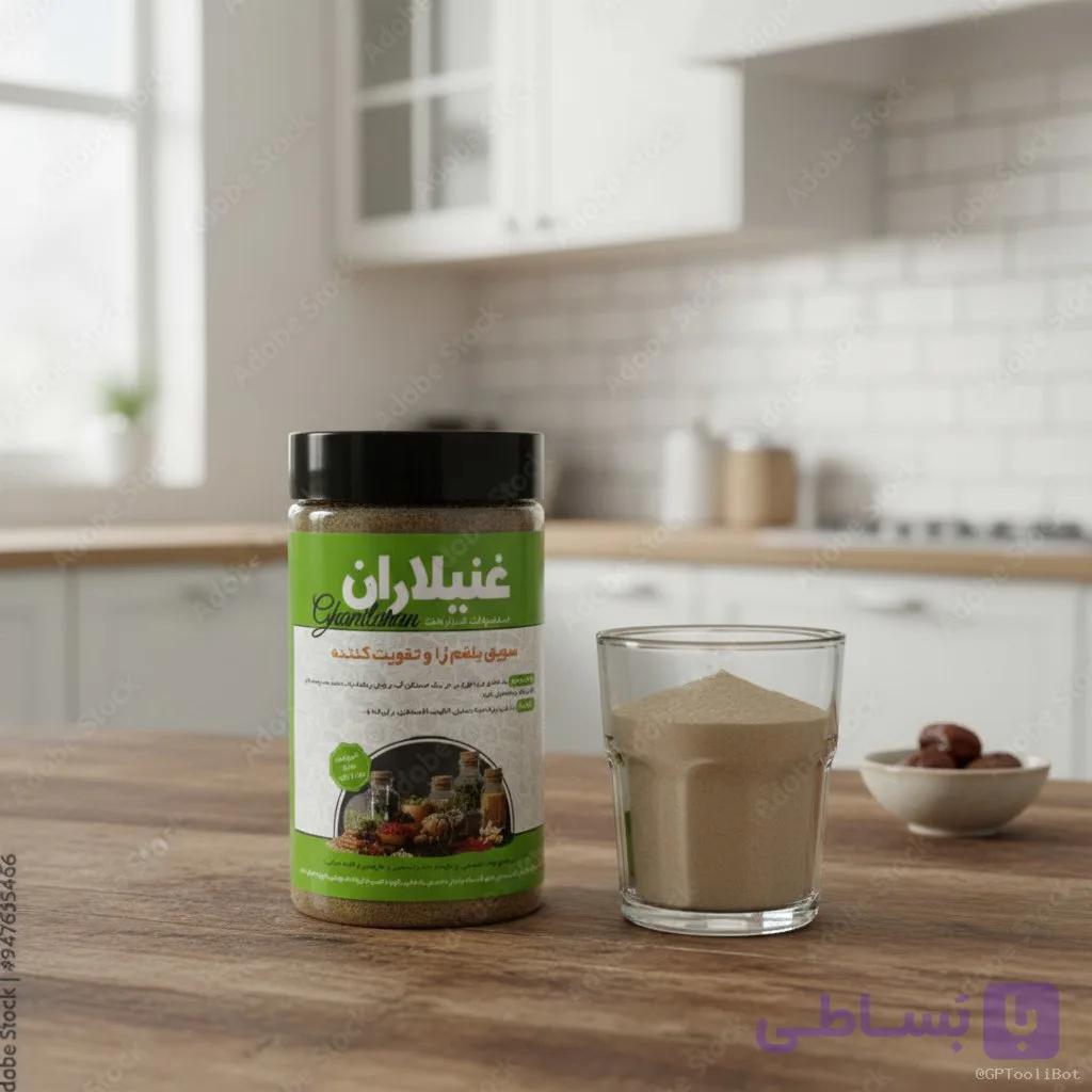 سویق بلغم زدا ارگانیک و سالم بدون افزودنی ۳۰۰گرمی