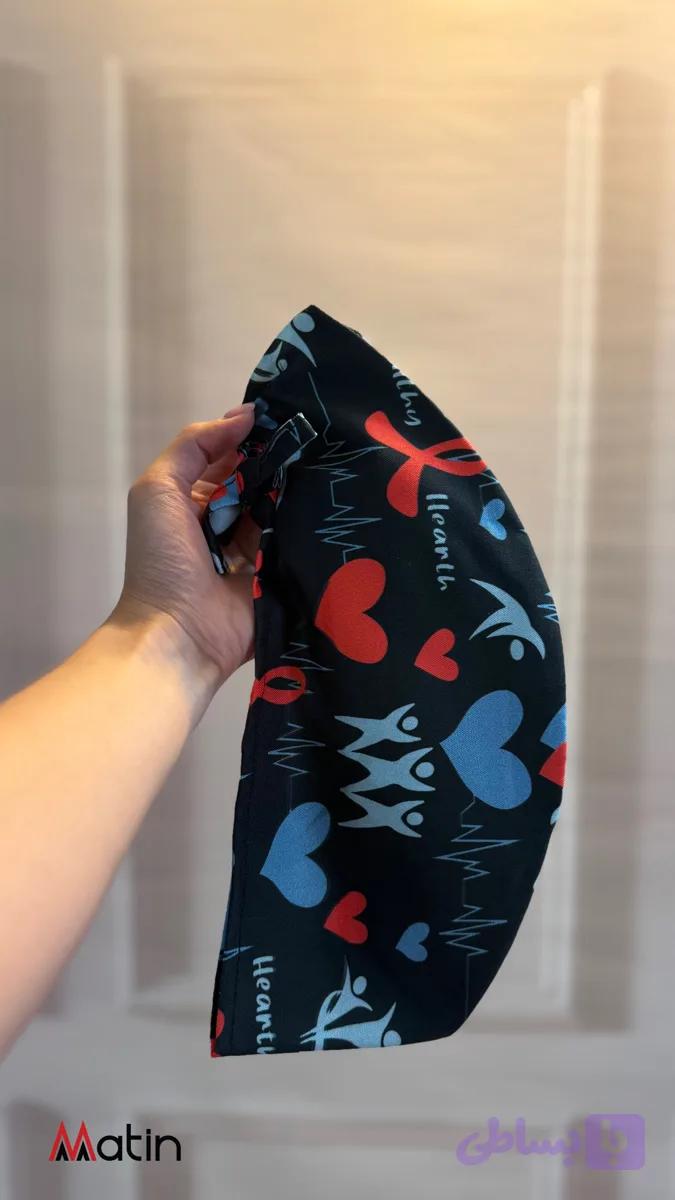 کلاه پزشکی یونیسکس طرحدار